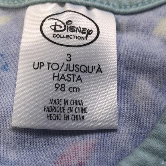 Disney Frozen Princess Elsa Periwinkle Multi Terrycloth Swimsuit Coverup 3T - Picture 3 of 11